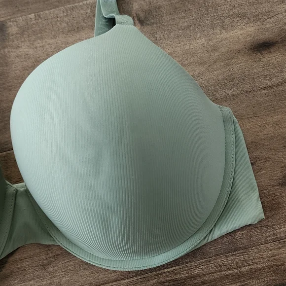 Victoria's Secret T-Shirt Push Up Full Coverage Green 40DD Bra - Picture 6 of 14